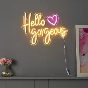 Hello Gorgeous Led Neon Sign
