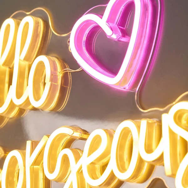 Hello Gorgeous Led Neon Sign