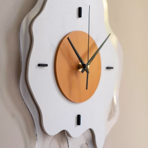 Layered Fried Egg Wall Clock