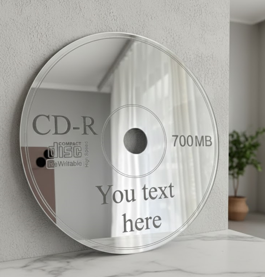 Retro CD Mirror