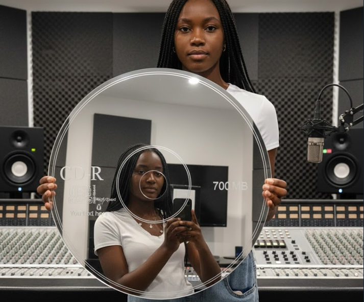 Retro CD Mirror - Image 2