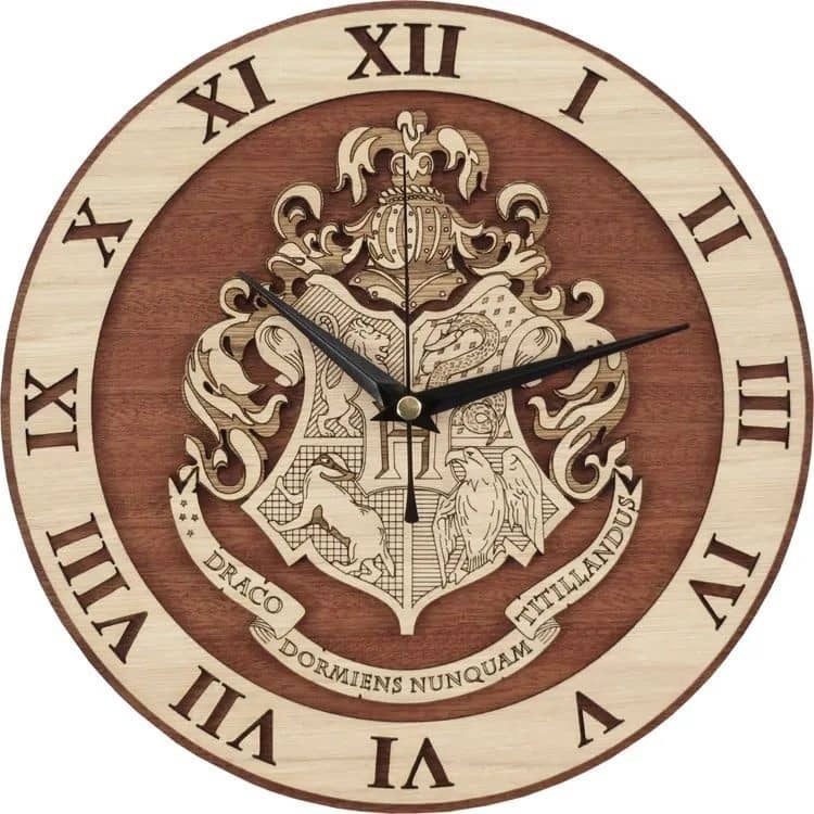 Harry Potter Hogwarts  Layered Wall Clock - Image 1